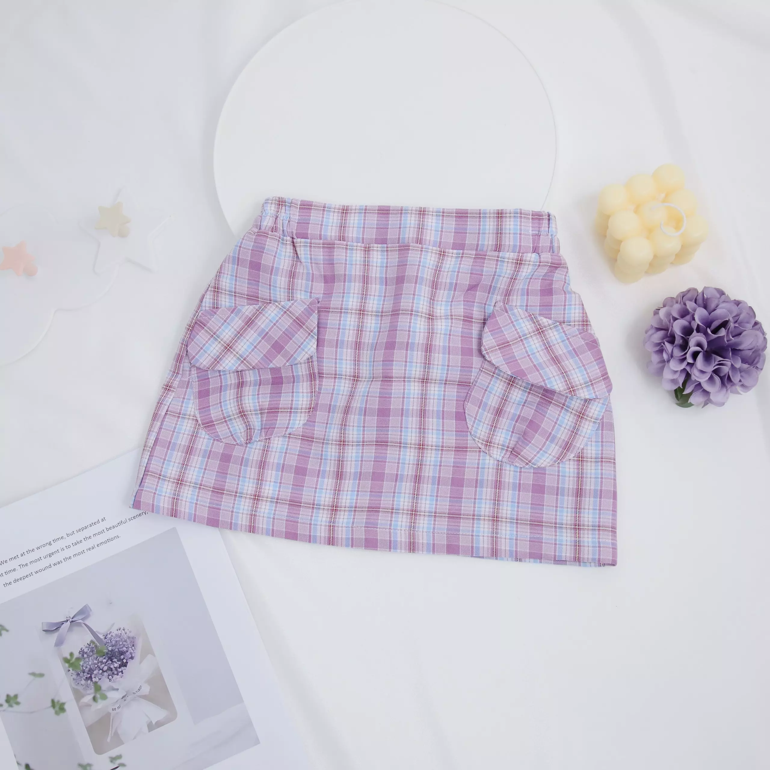 Chân váy caro phối túi_thumbnail_1