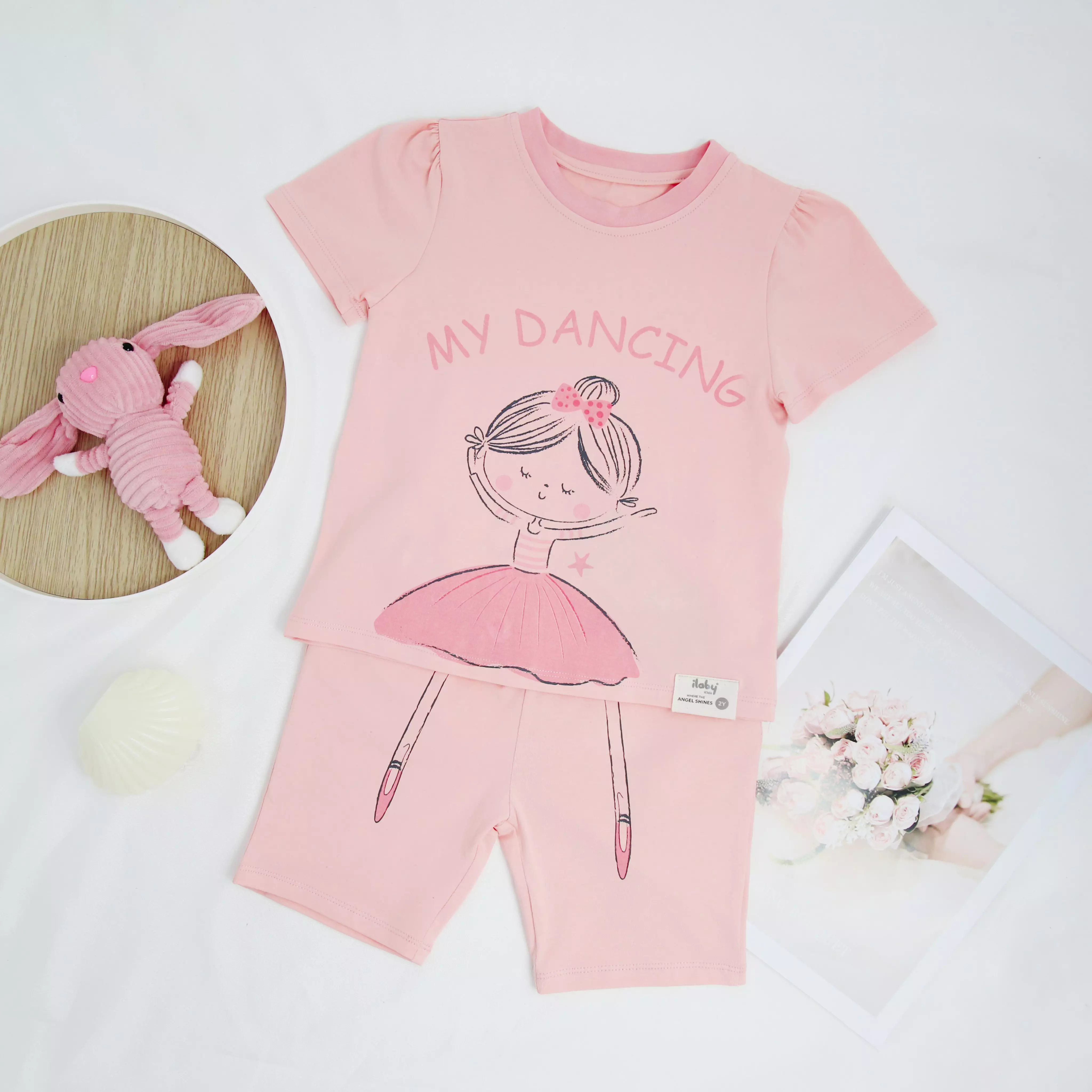 Bộ thun in hình bé múa ballet_thumbnail_0