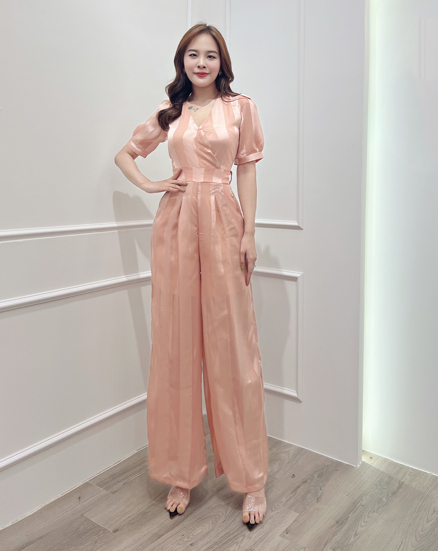 Jumpsuit nữ cao cấp phong cách châu âu