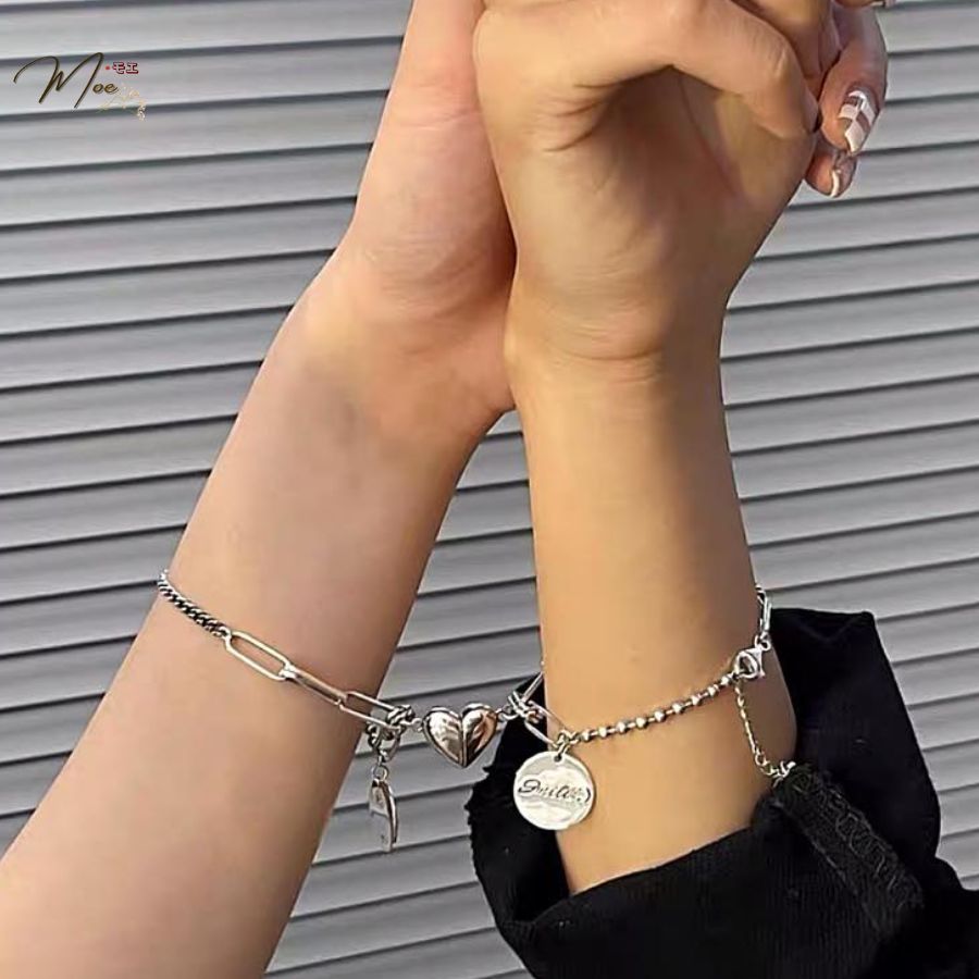 ĐT22- Lắc tay đôi tim nam châm smile_thumbnail_3