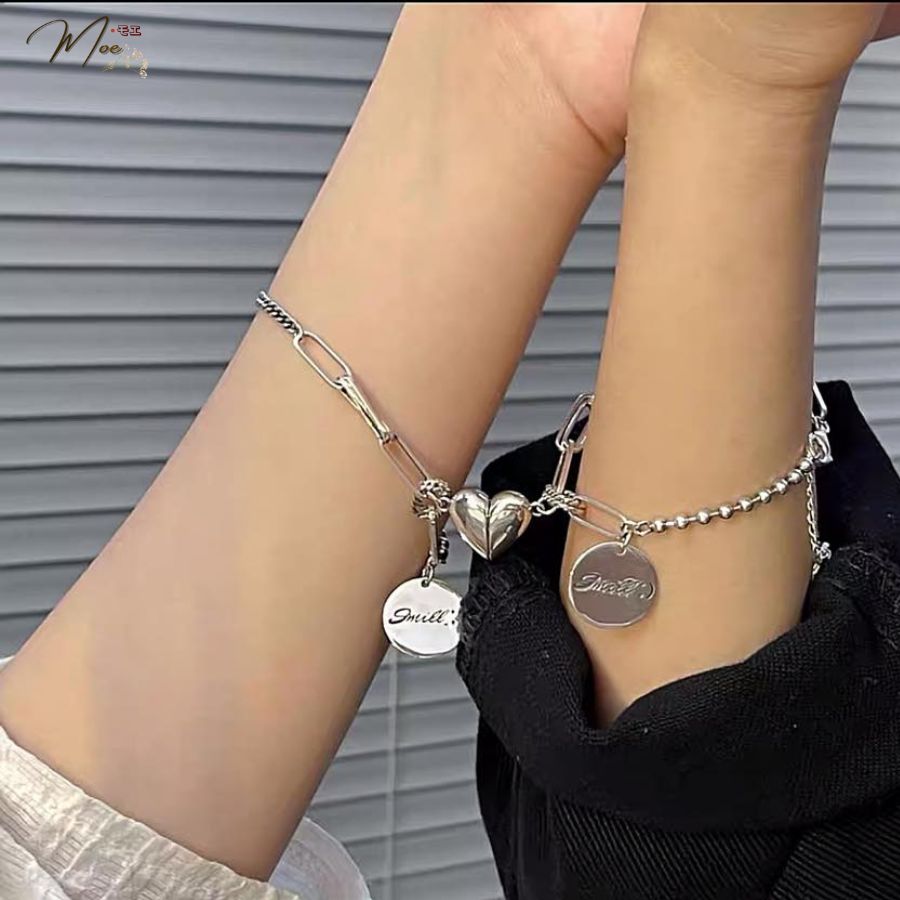 ĐT22- Lắc tay đôi tim nam châm smile_thumbnail_1