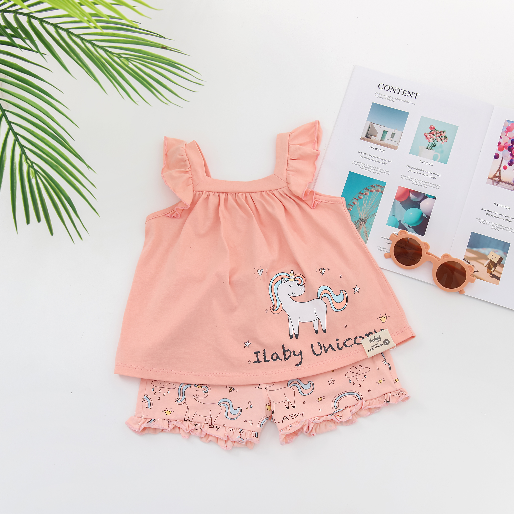 Bộ thun cổ vuông in ilaby unicorn_thumbnail_3