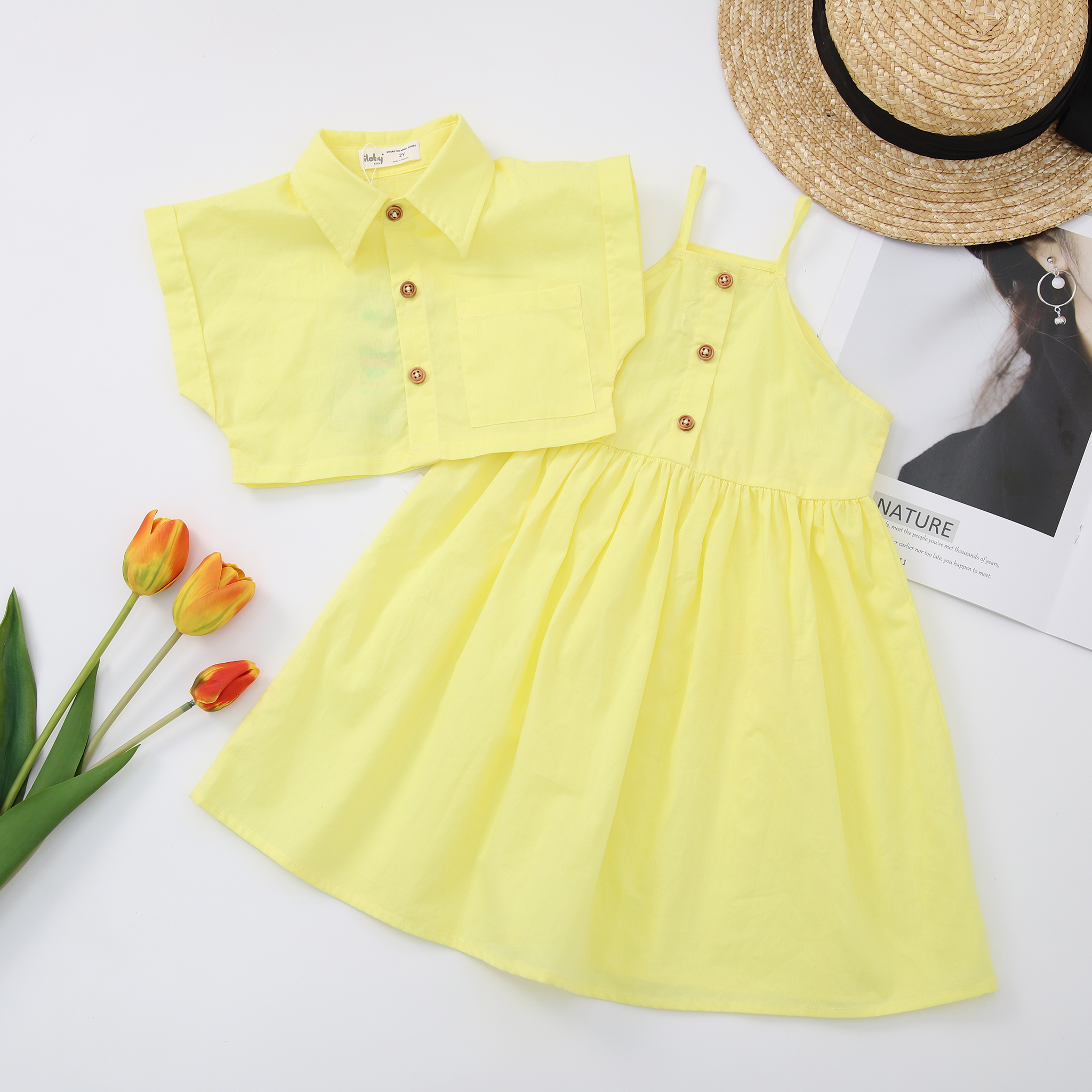 Set áo sơ mi kèm váy hai dây_thumbnail_4