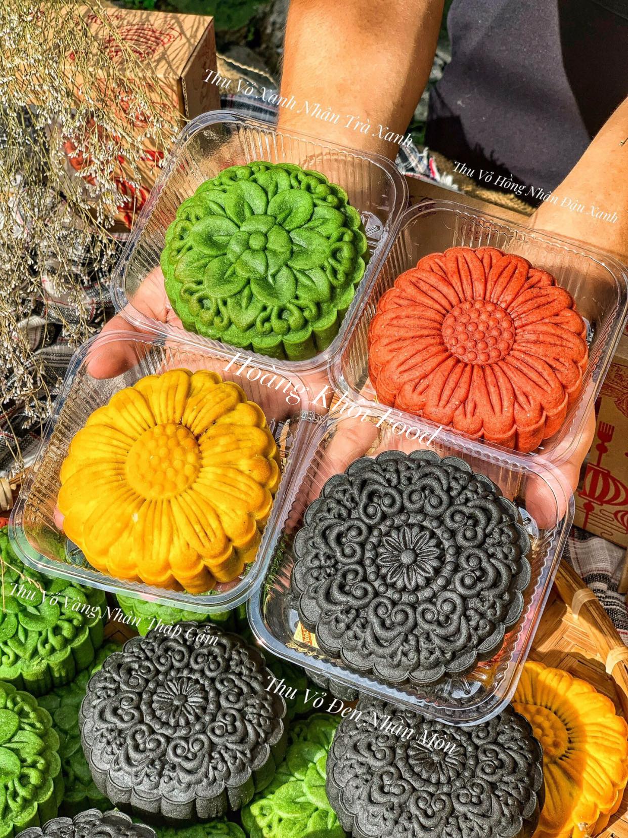 Bánh Trung Thu Tứ Sắc