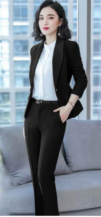 Áo vest tay dài cổ ve vếch VM22-006