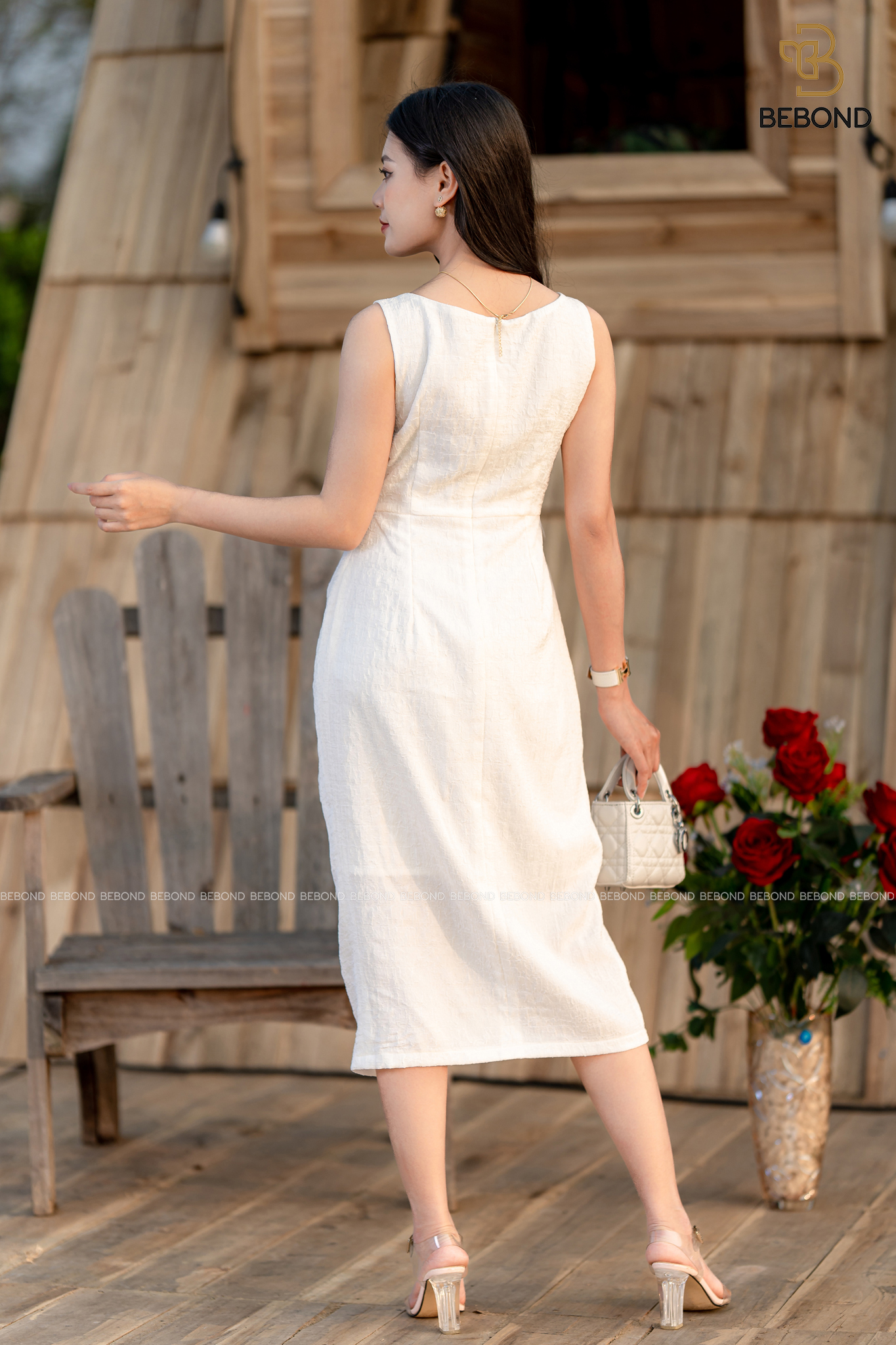 Đầm ôm phối túi màu TRẮNG- Jena Dress_thumbnail_6