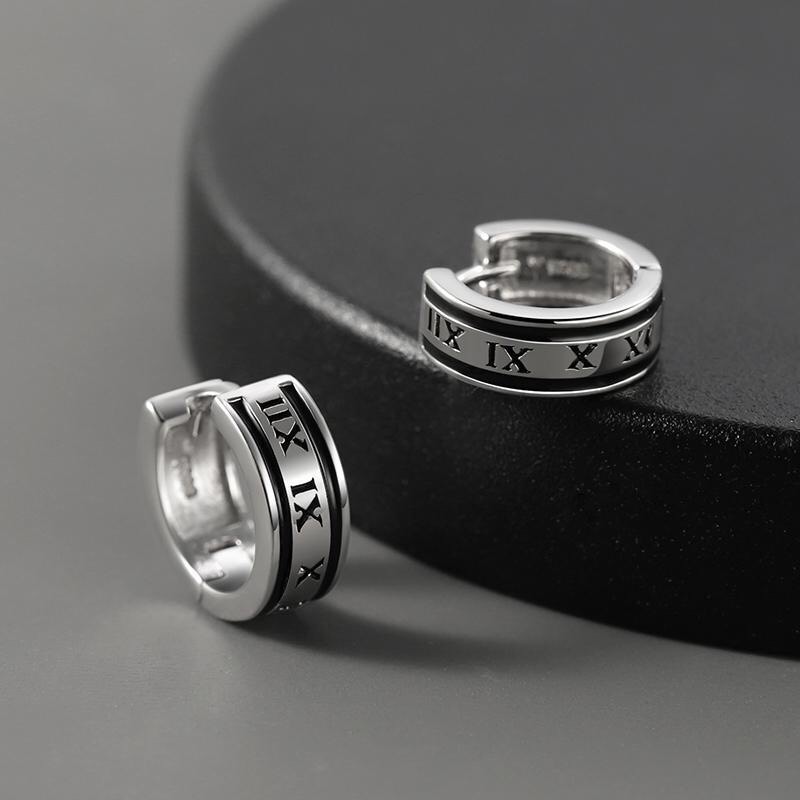 Roman Numerals Earring