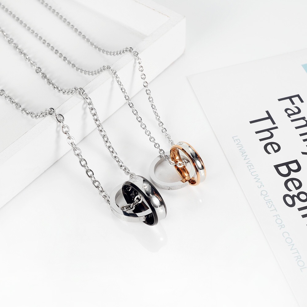 Dây chuyền Nhẫn Kép