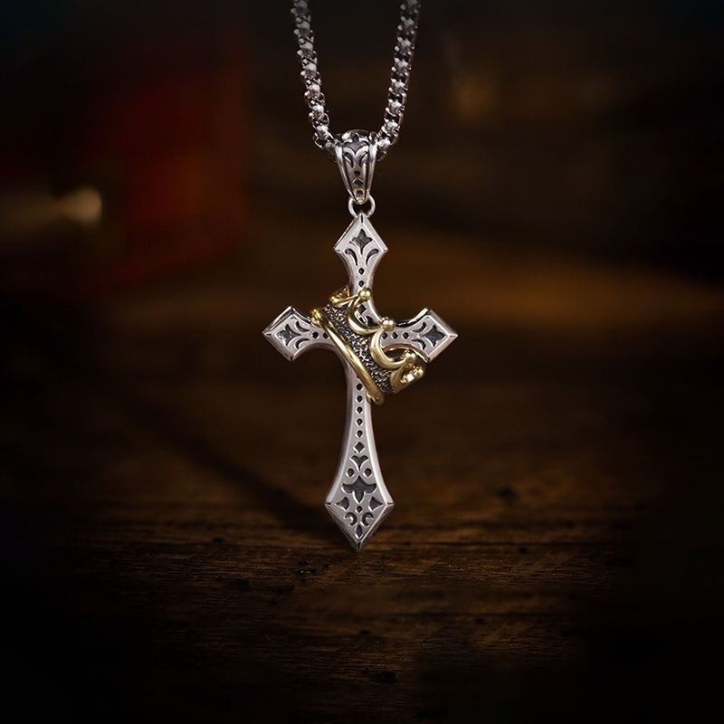 Dây chuyền Crown and Cross