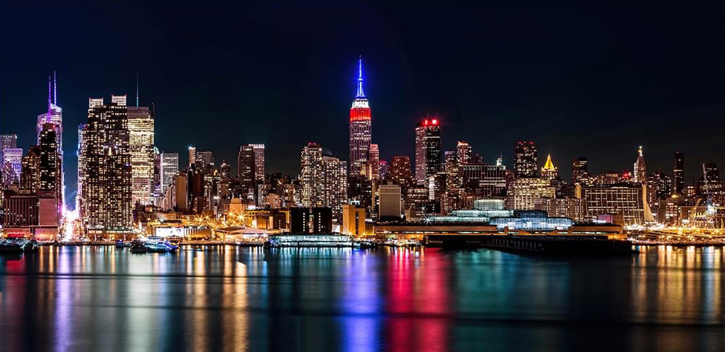 New York night นิวยอร์กยามค่ำ