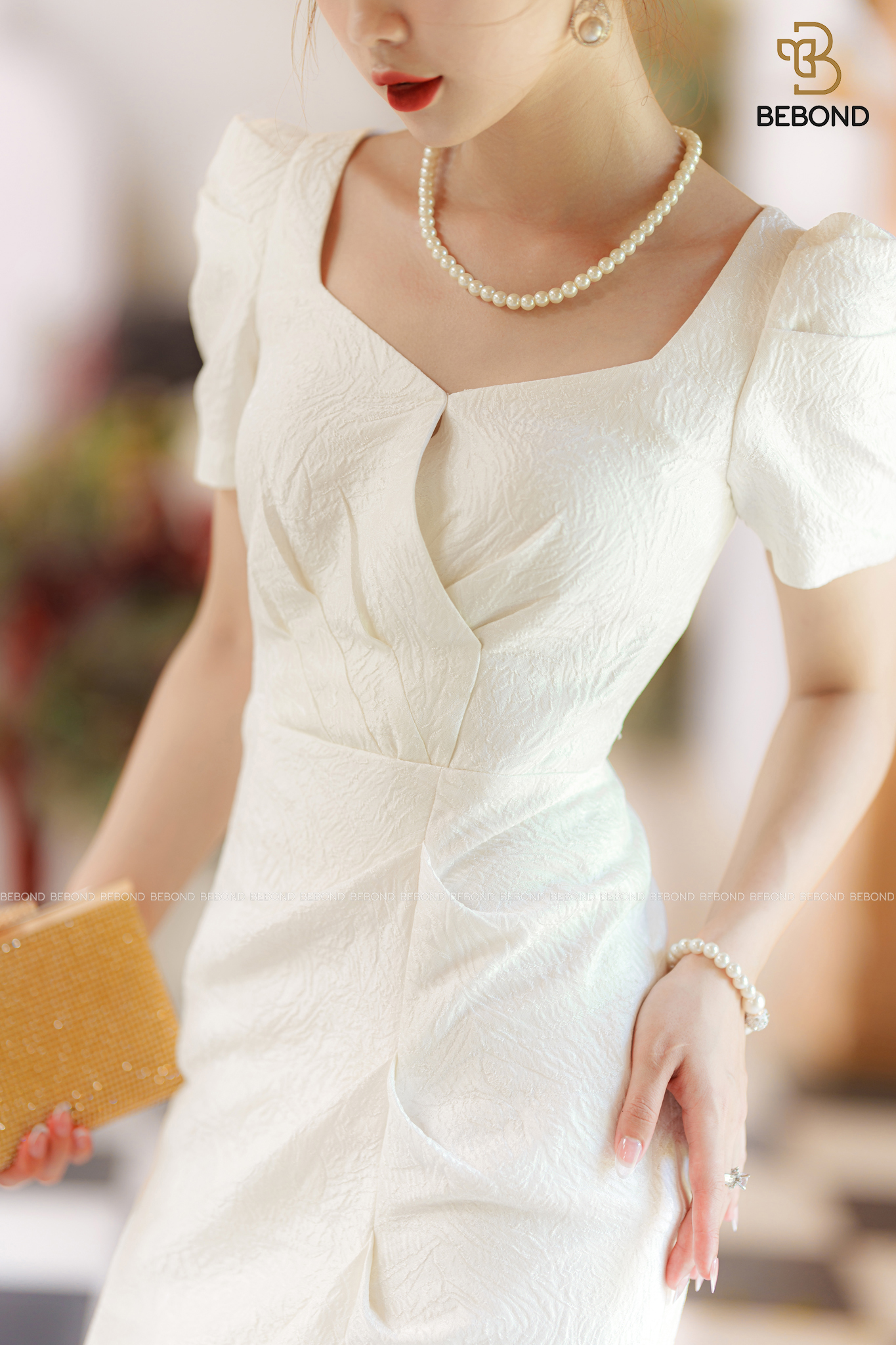 ĐẦM ÔM CÁCH ĐIỆU TAY BỒNG- CASPER DRESS_thumbnail_4