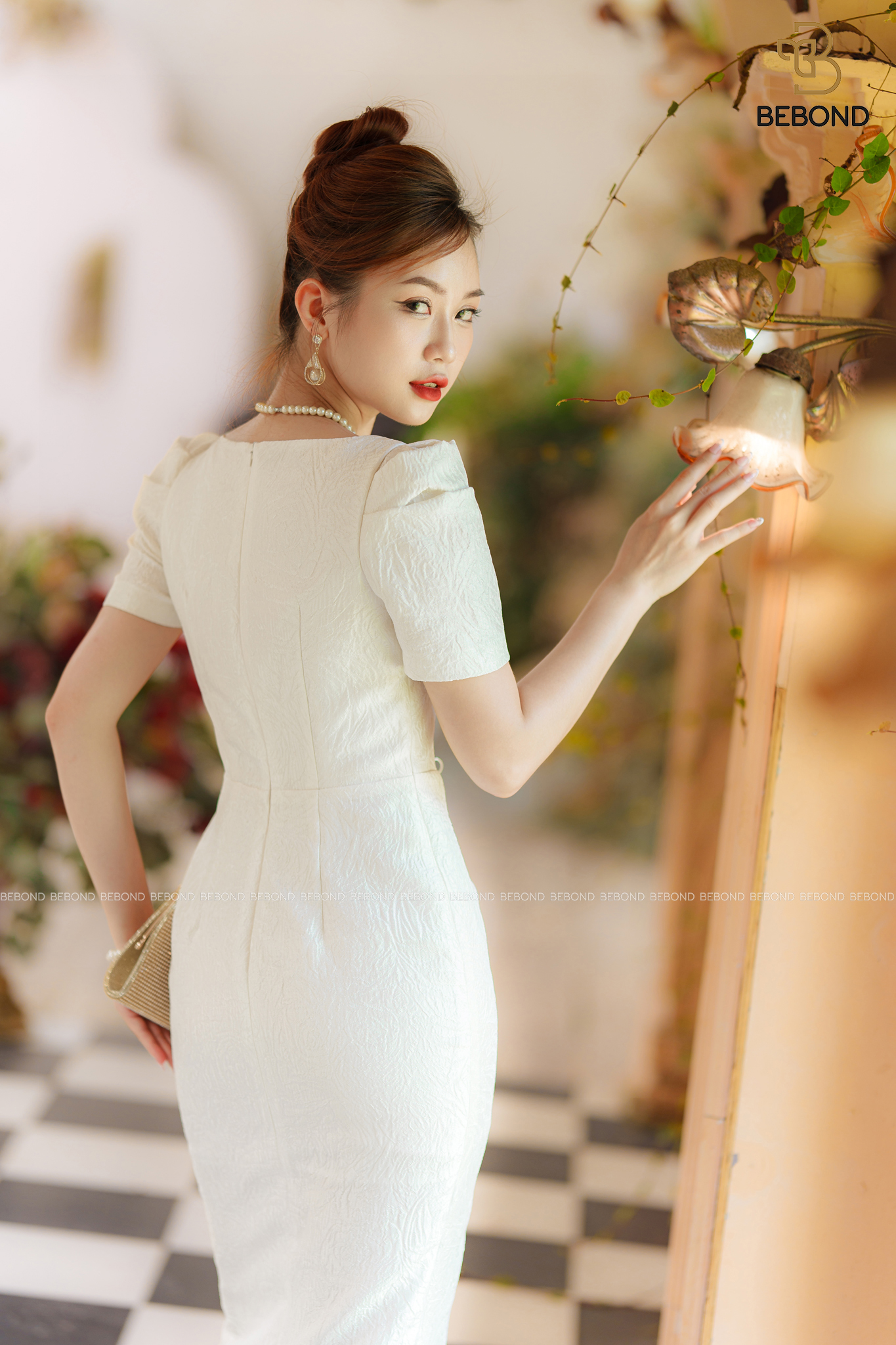 ĐẦM ÔM CÁCH ĐIỆU TAY BỒNG- CASPER DRESS_thumbnail_3