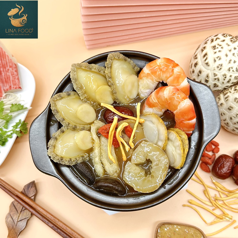 Súp Bào Ngư Hải Sản Lớn