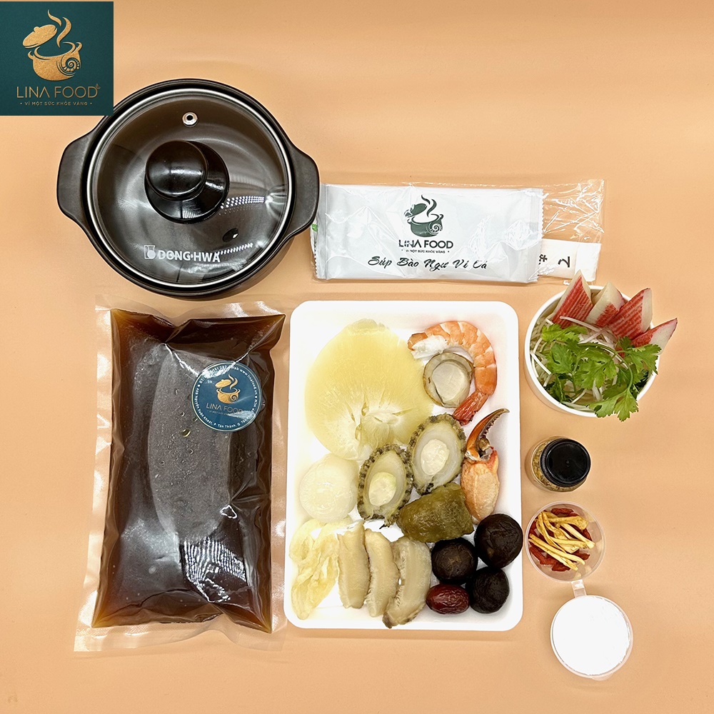 Set Súp Vi Cá Hải Sản Lớn