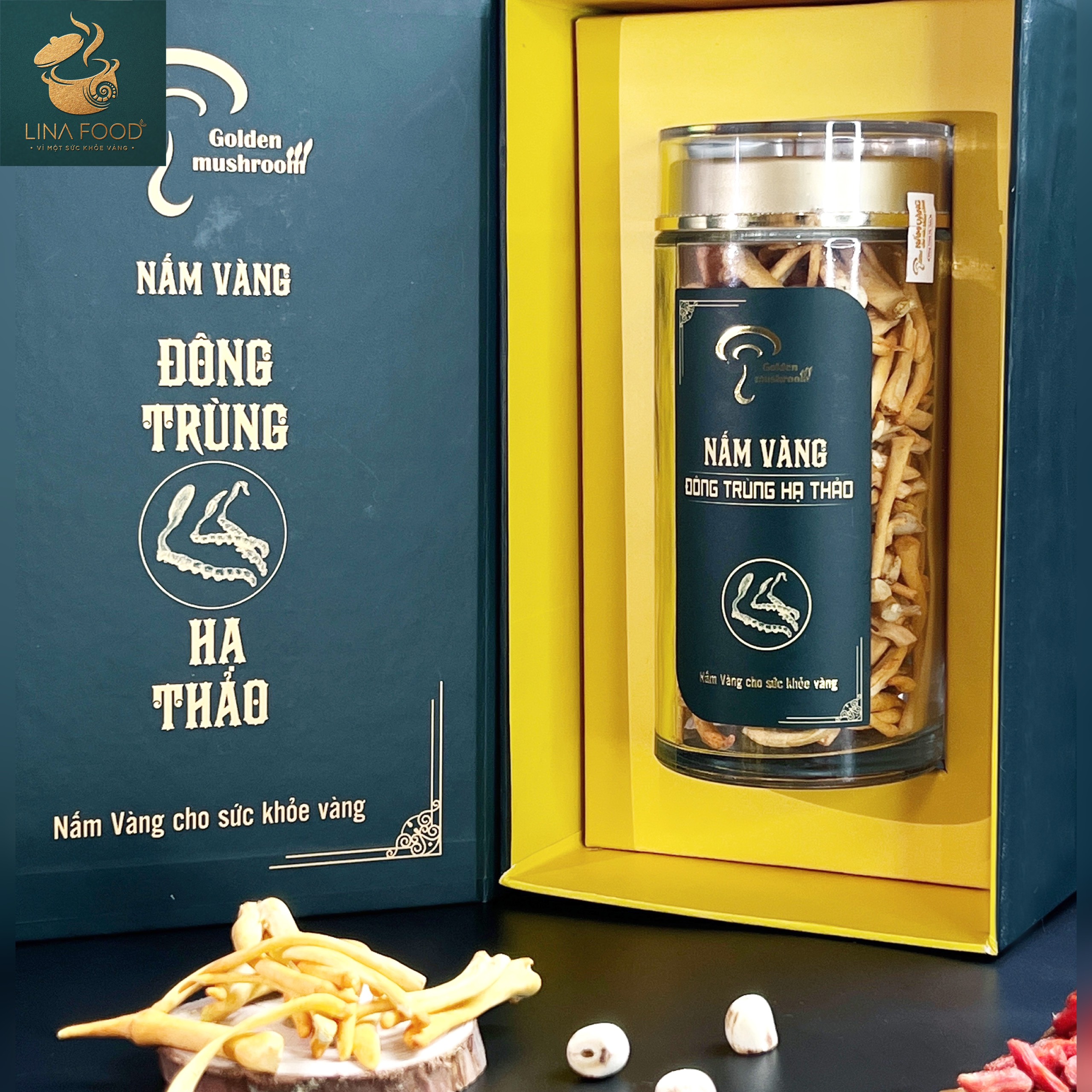 Nấm Đông Trùng Hạ Thảo Thăng Hoa (15g)