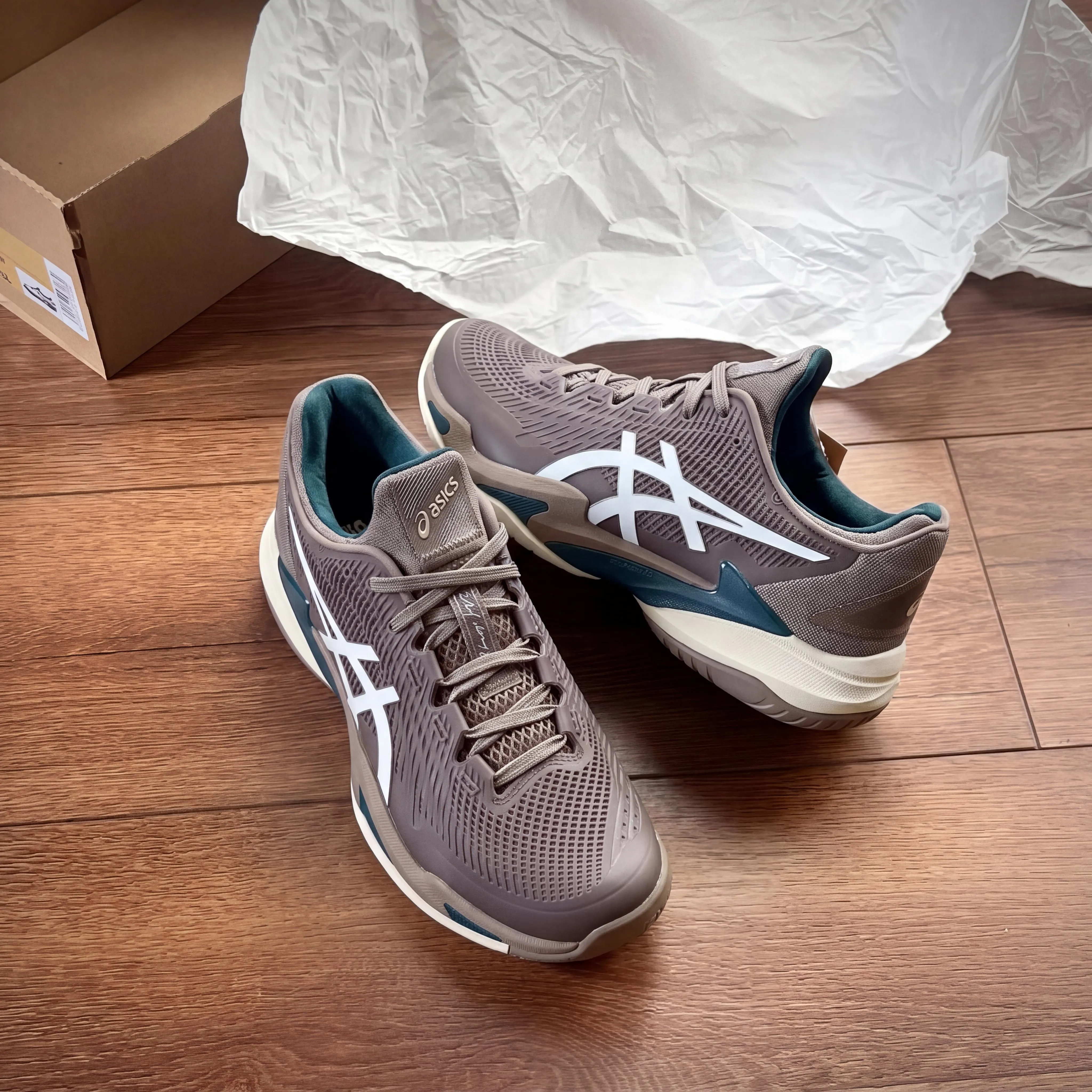Asics Pickleball ff3 — Brown