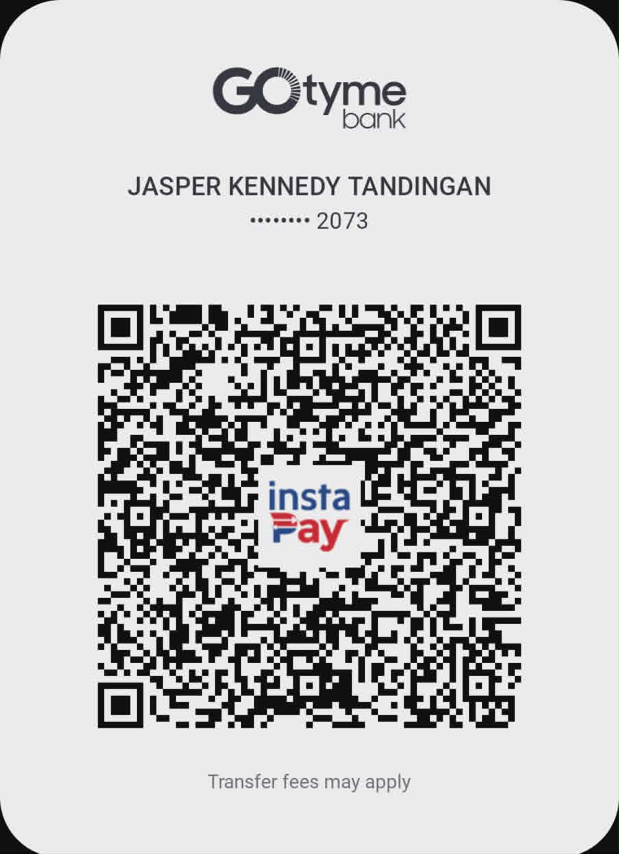 GoTyme QR code for Jasper Kennedy Tandingan