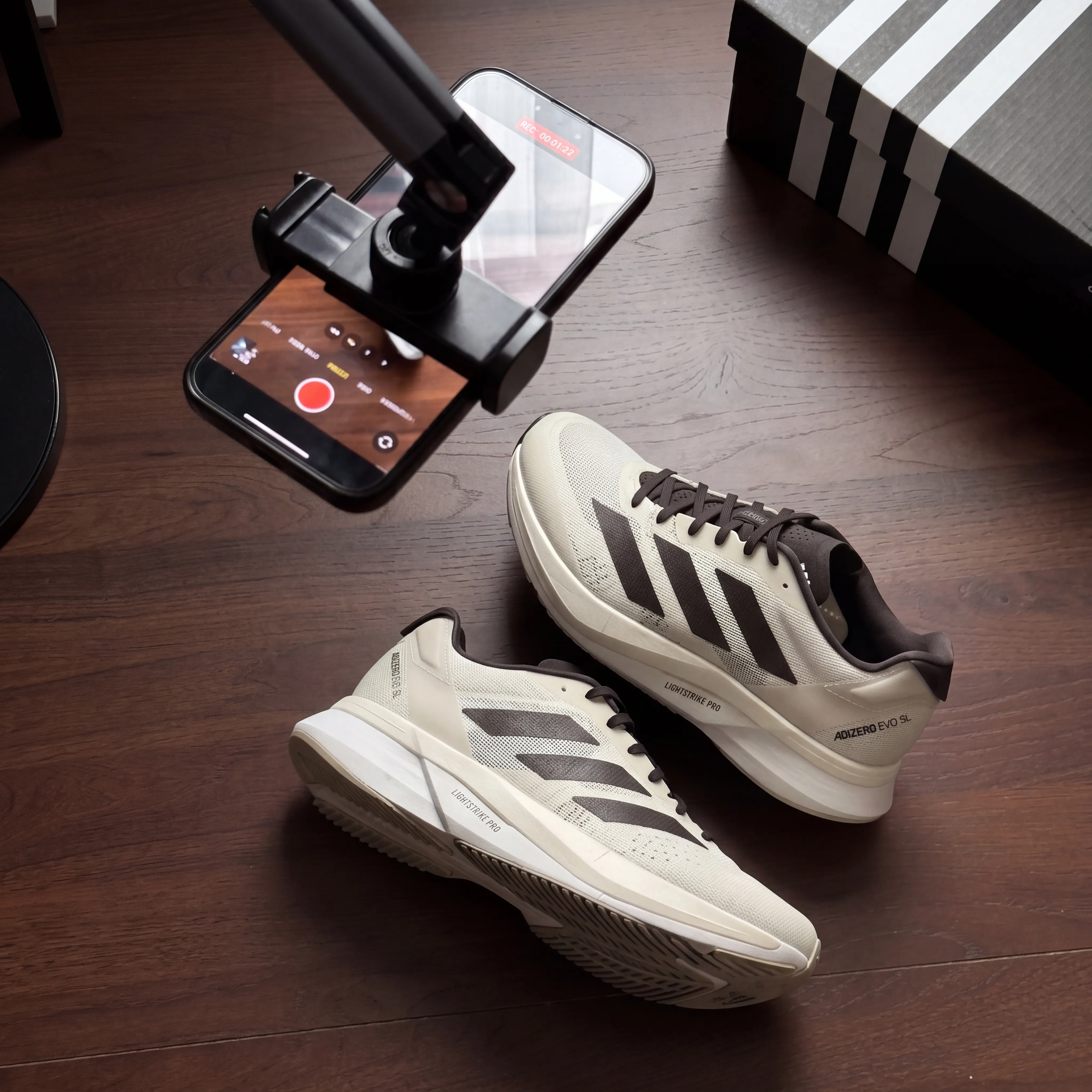 Adidas Court FF 3 Novak — Cream Rose