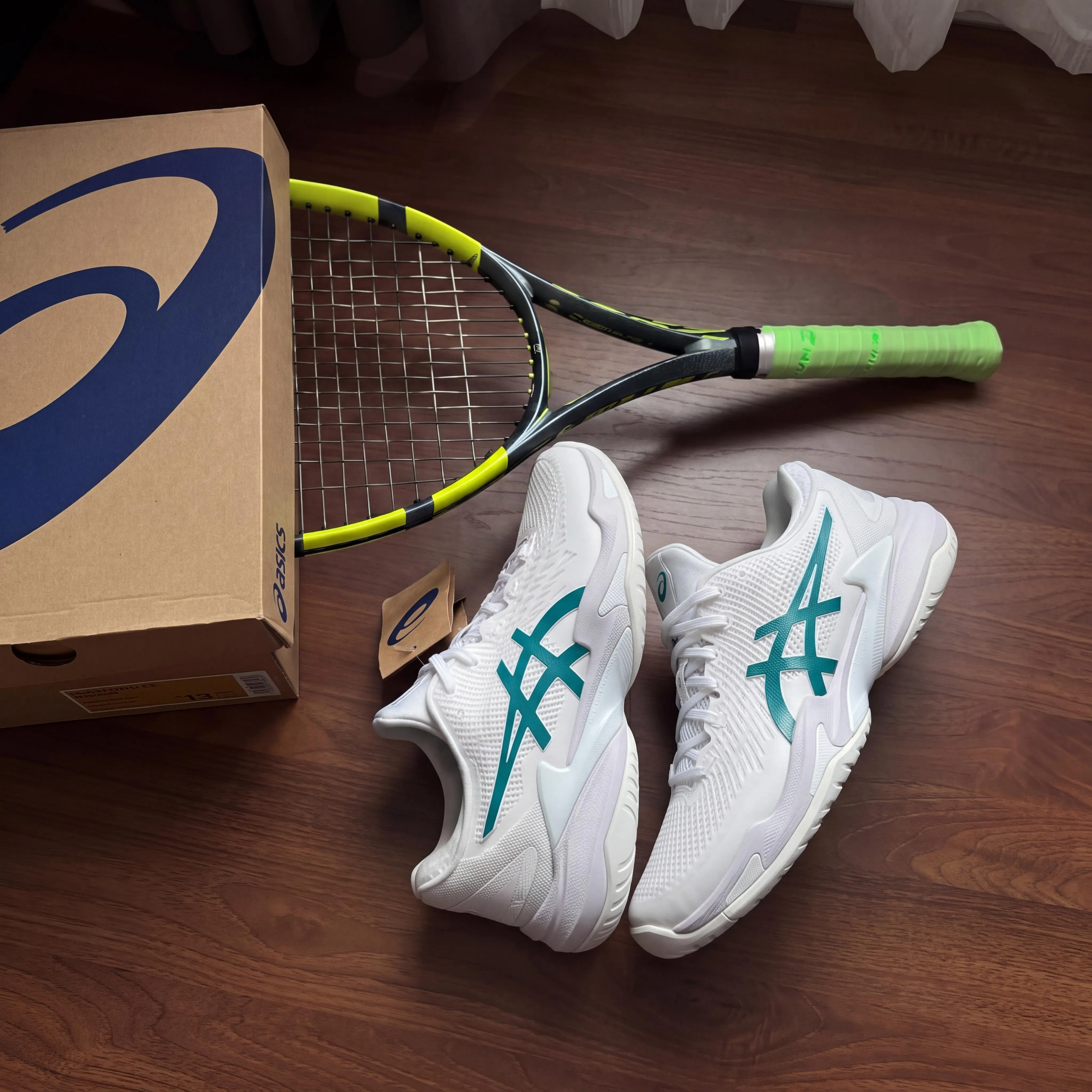 Asics Pickleball ff3 — White Blue