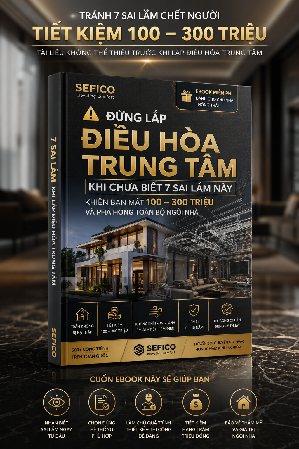 Ebook 7 sai lầm khi lắp điều hòa trung tâm