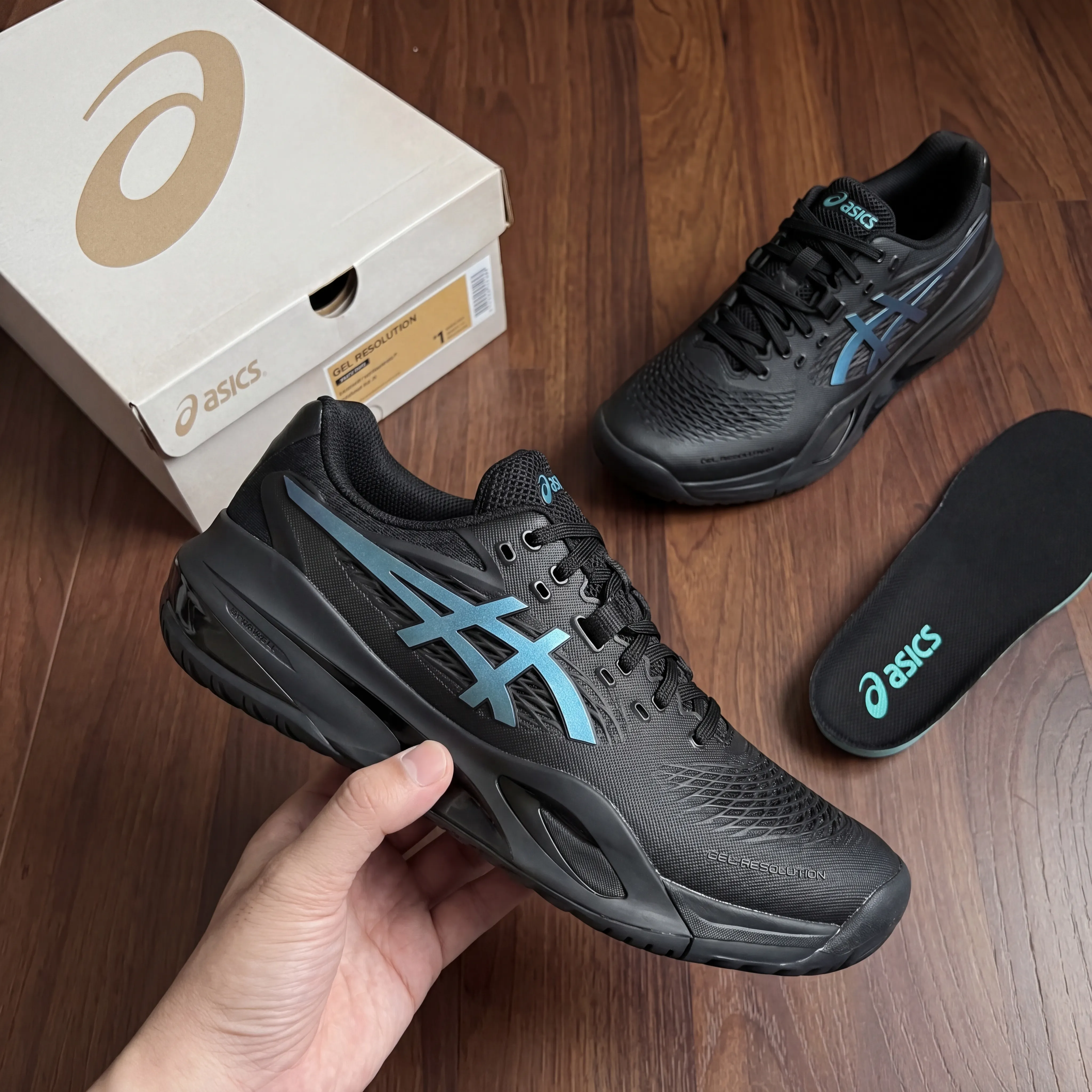 Asics Ubersonic — Triple Black