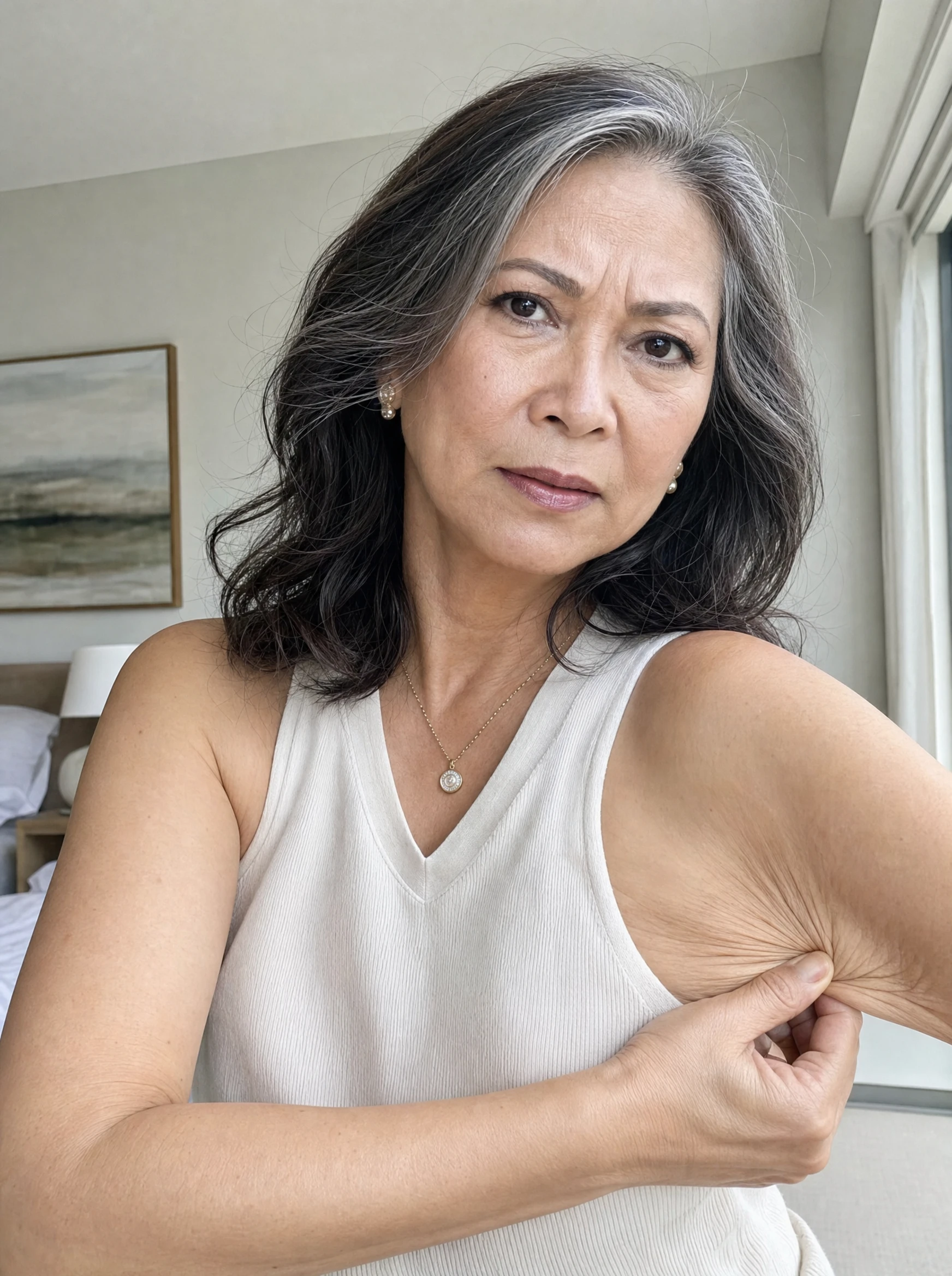 Visible signs of aging