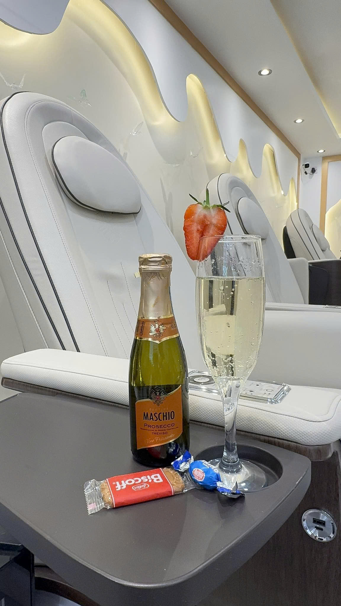 Spa beverage moment