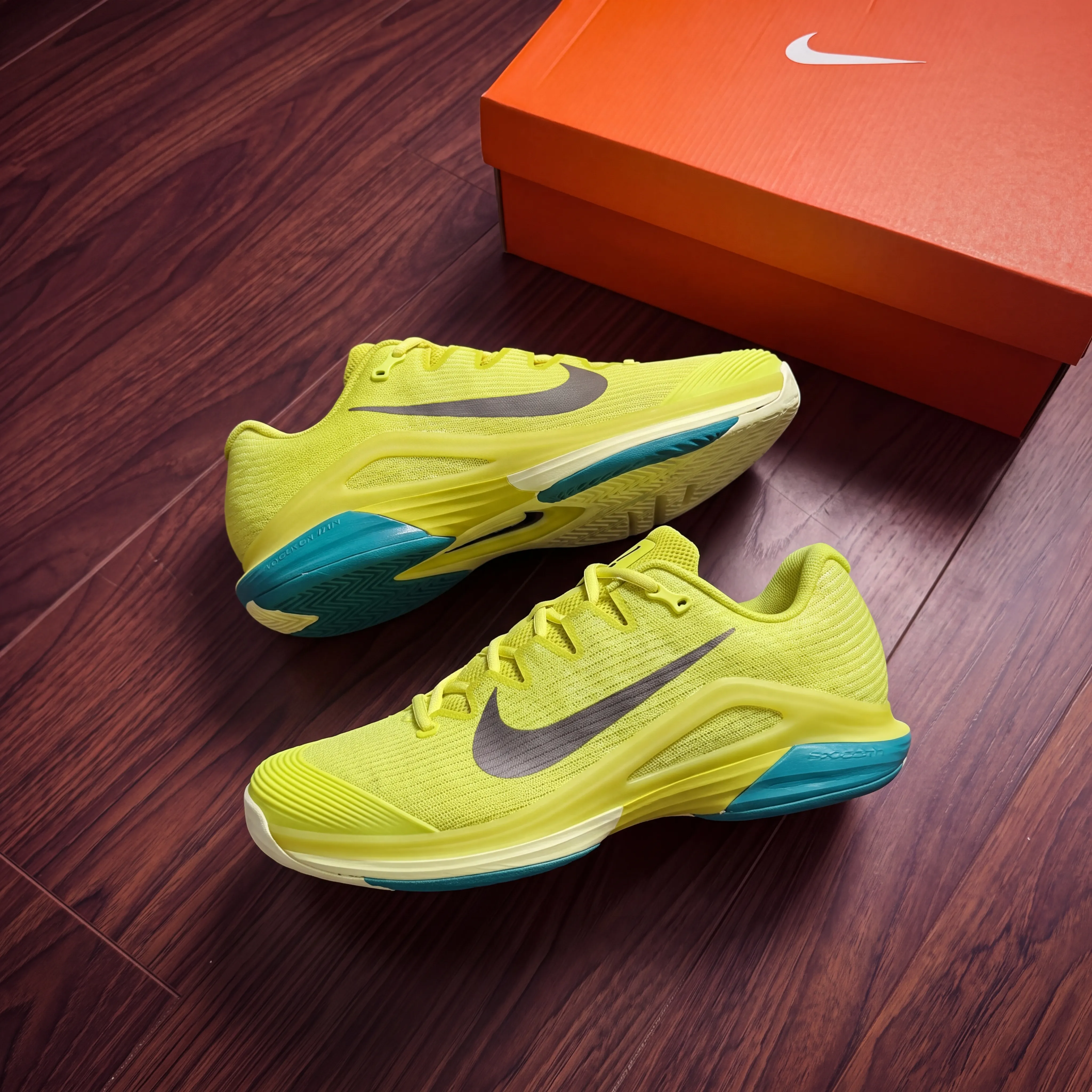 Nike Court FF 3 Novak — White Solar