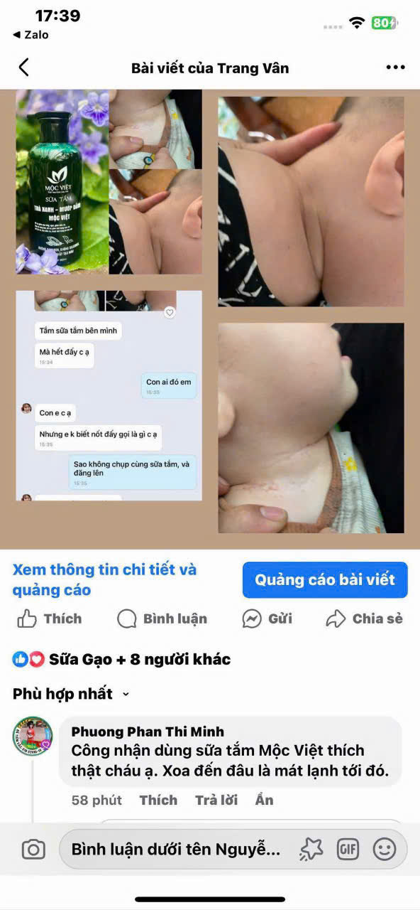 Phản hồi khách hàng Mộc Việt