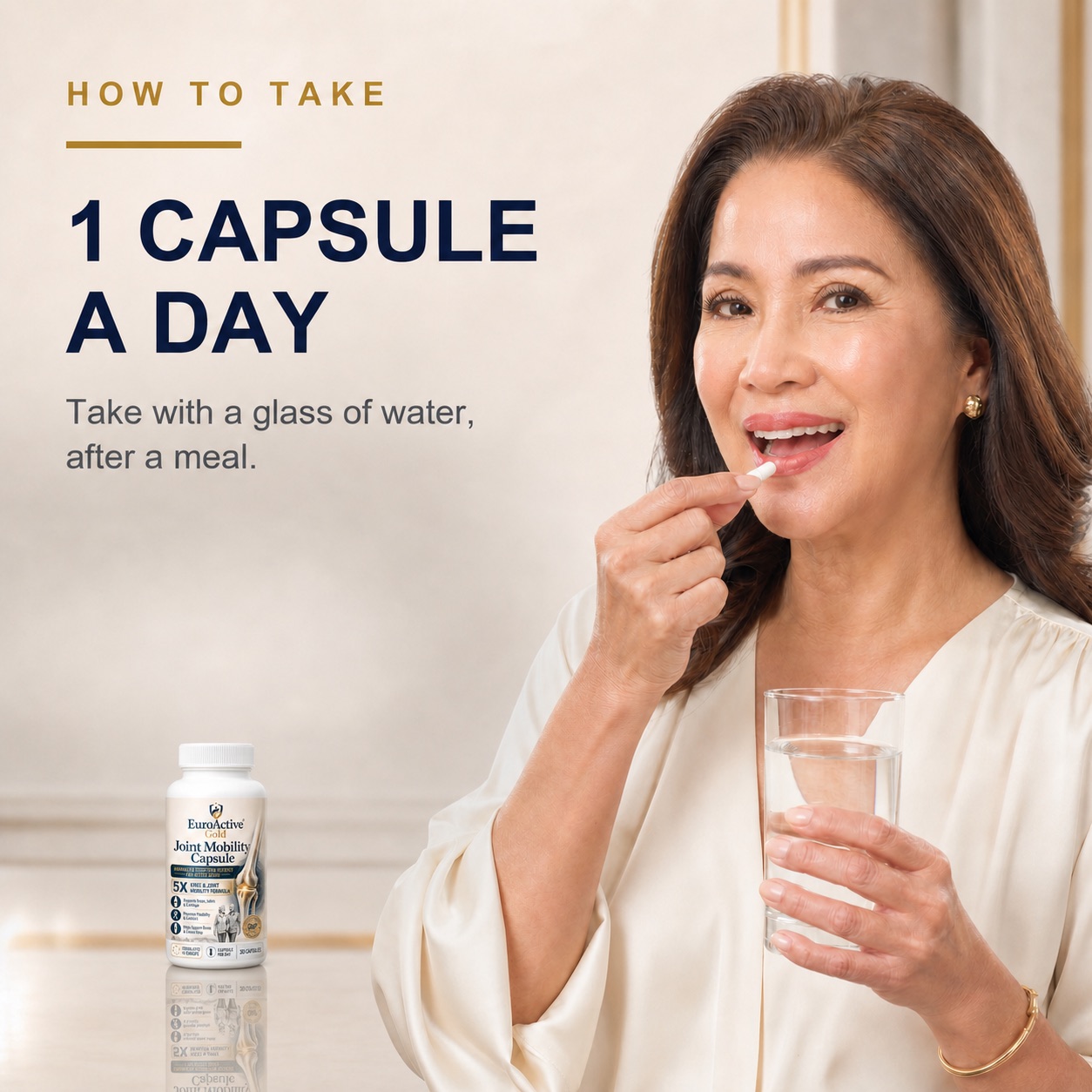 How to use EuroActive Gold