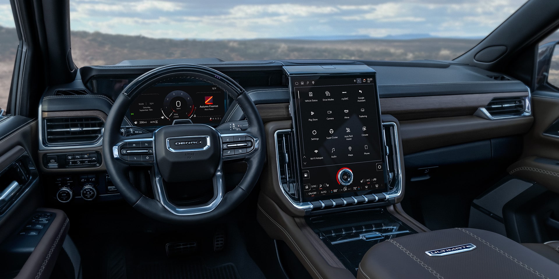 GMC Yukon Denali interior dashboard
