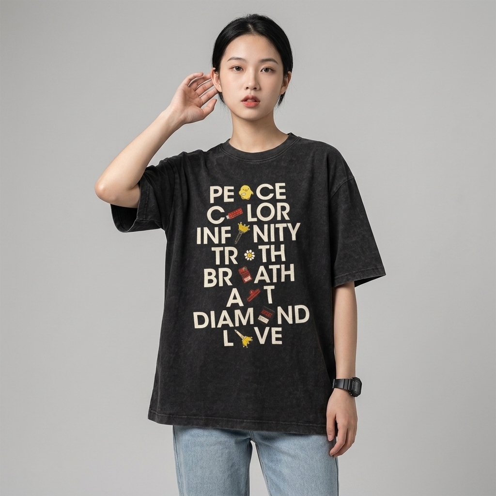 Áo G-Dragon Peace Code 2026 - Tee Oversized - ảnh thứ 2