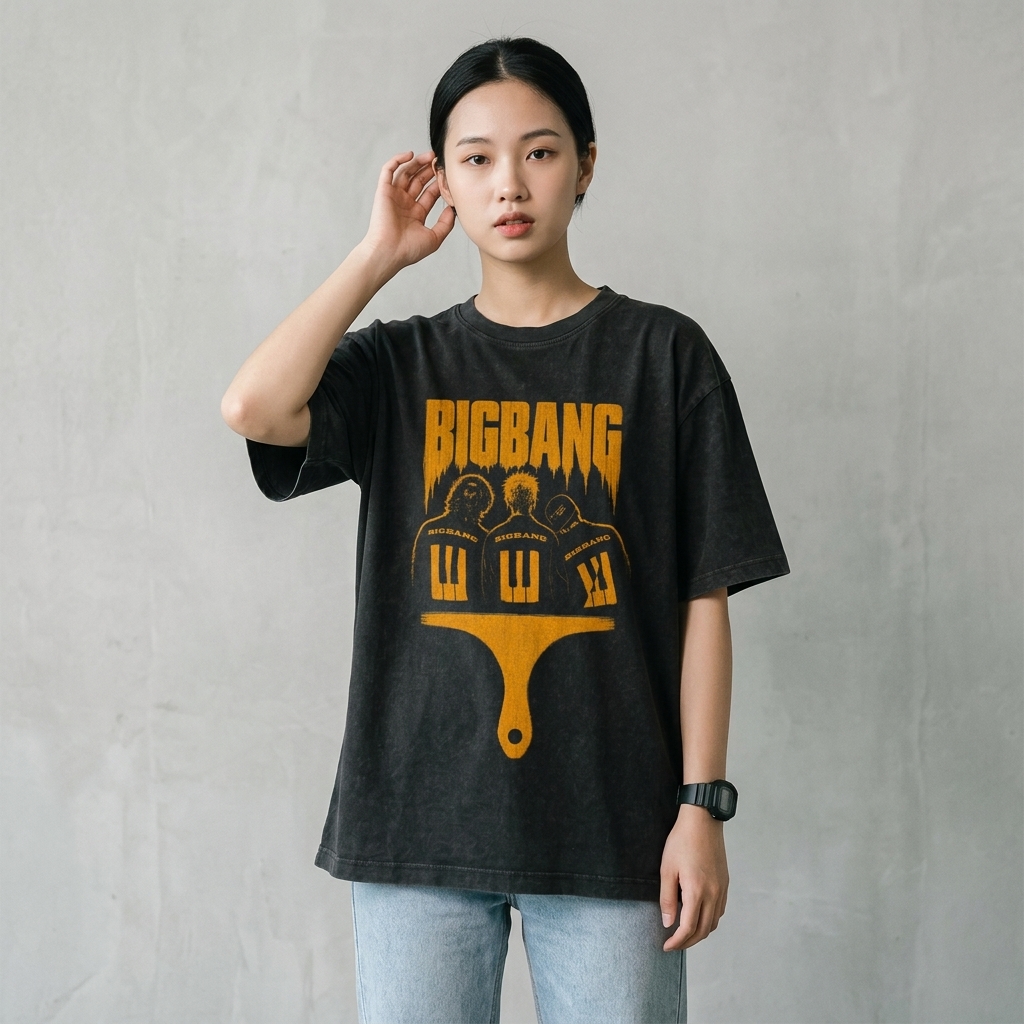 Áo BIG BANG Yellow Legacy - Tee Oversized - ảnh thứ 2
