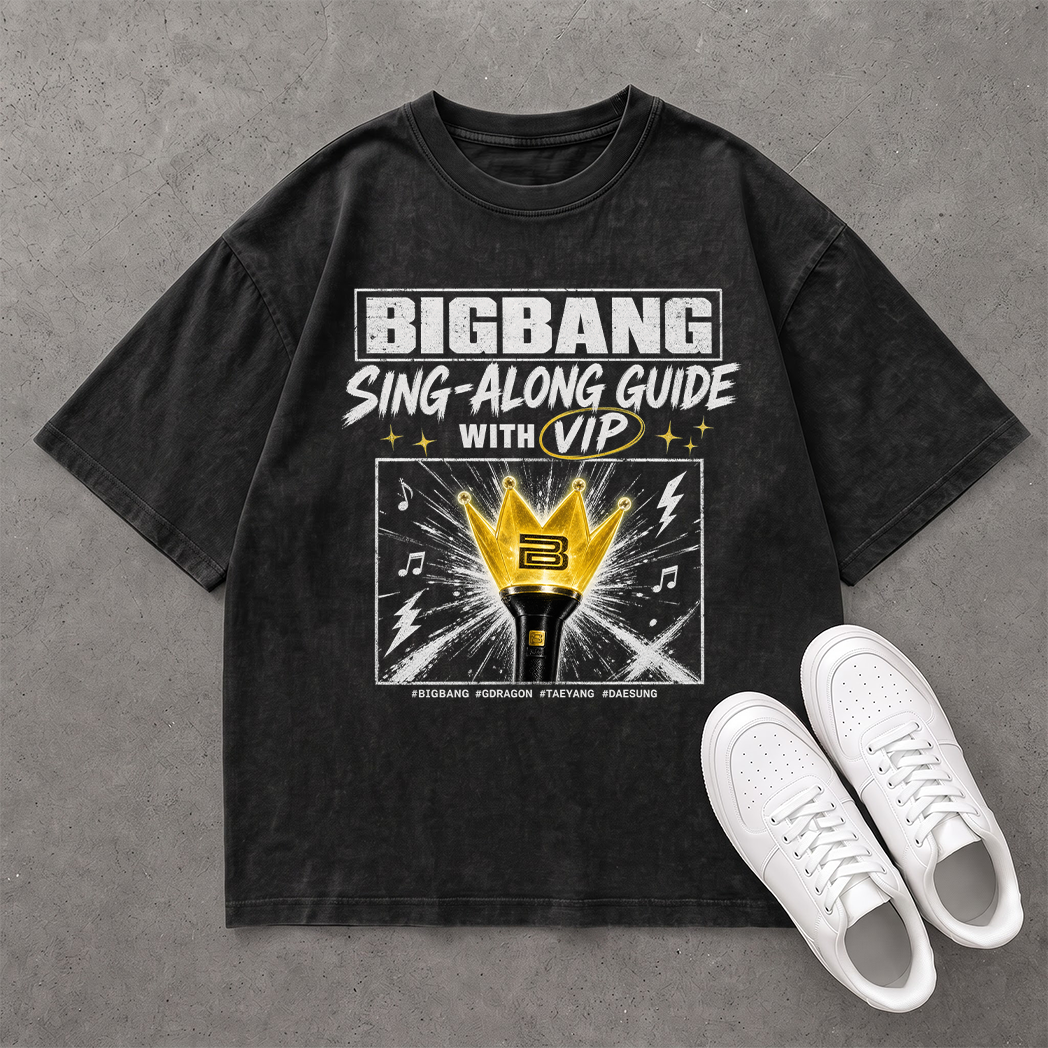 Áo BIGBANG Sing-Along VIP Tee Oversize