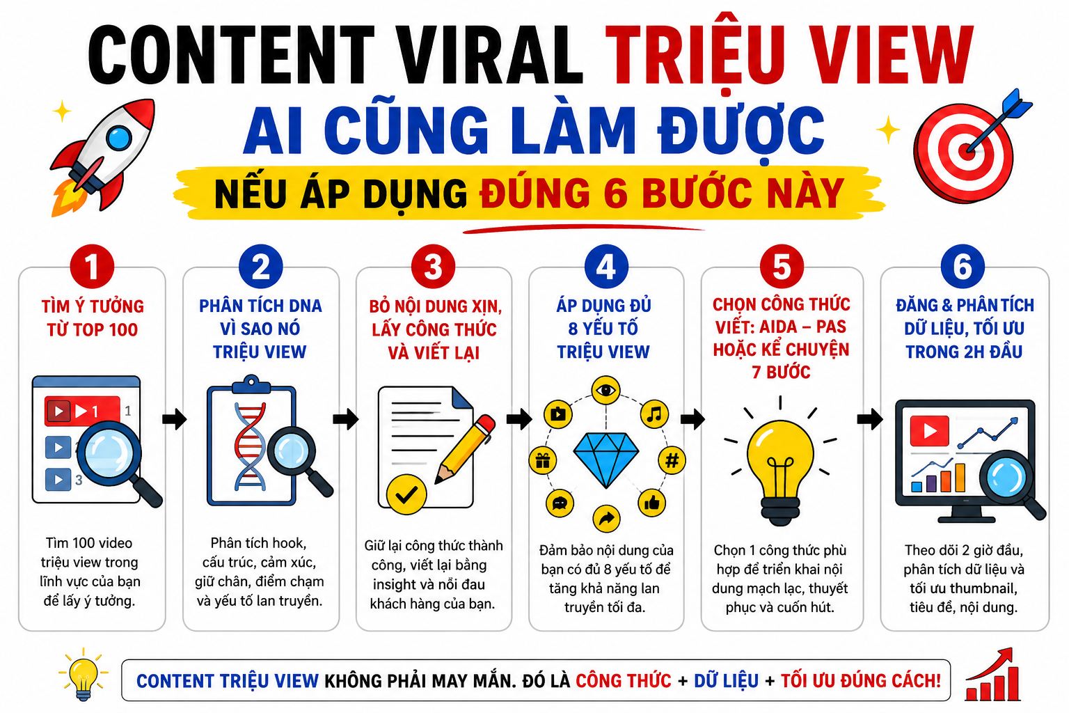 Cách sản xuất content triệu view – AI cũng làm được