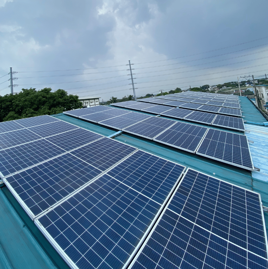 Solar panel cleaning Quezon City — 50-panel commercial site