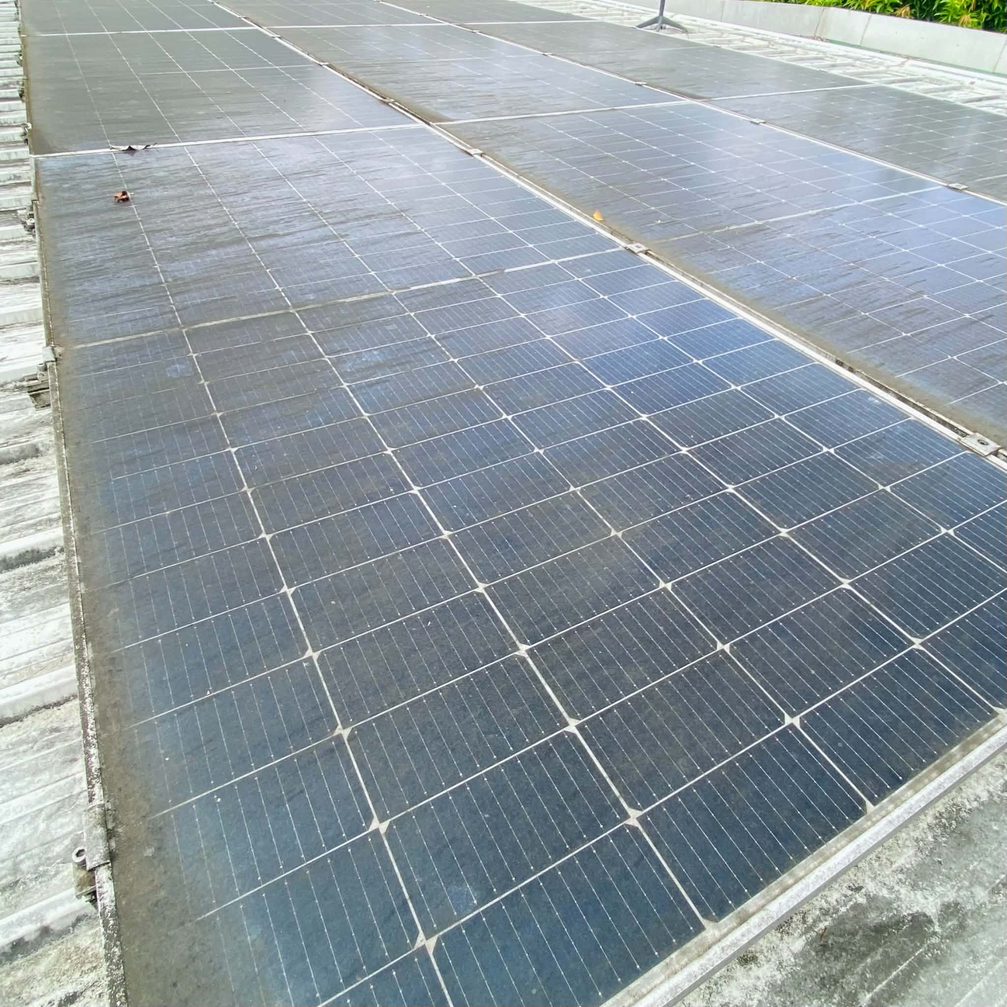Does rain clean solar panels Philippines