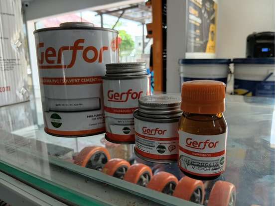 Soldadura PVC Gerfor en varias presentaciones