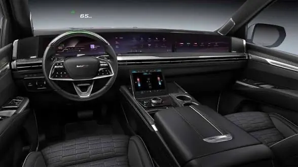 Escalade interior