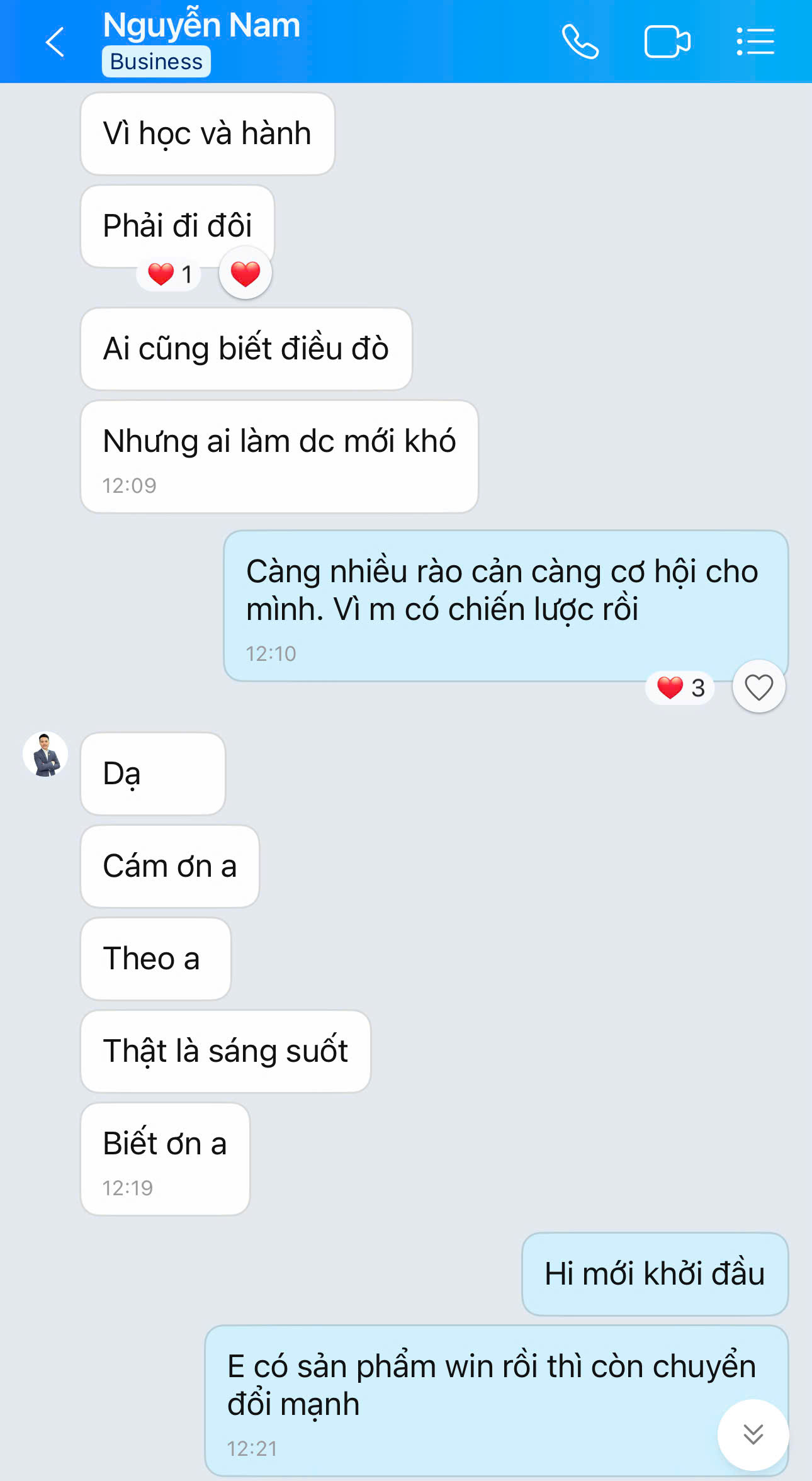 Tin nhắn Nguyễn Nam gửi Đăng Dương