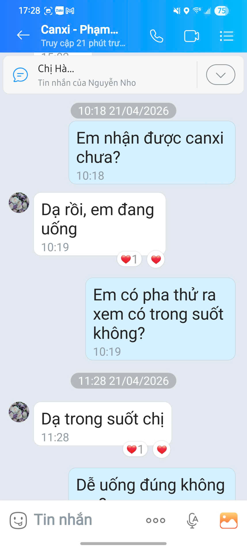 Phản hồi
