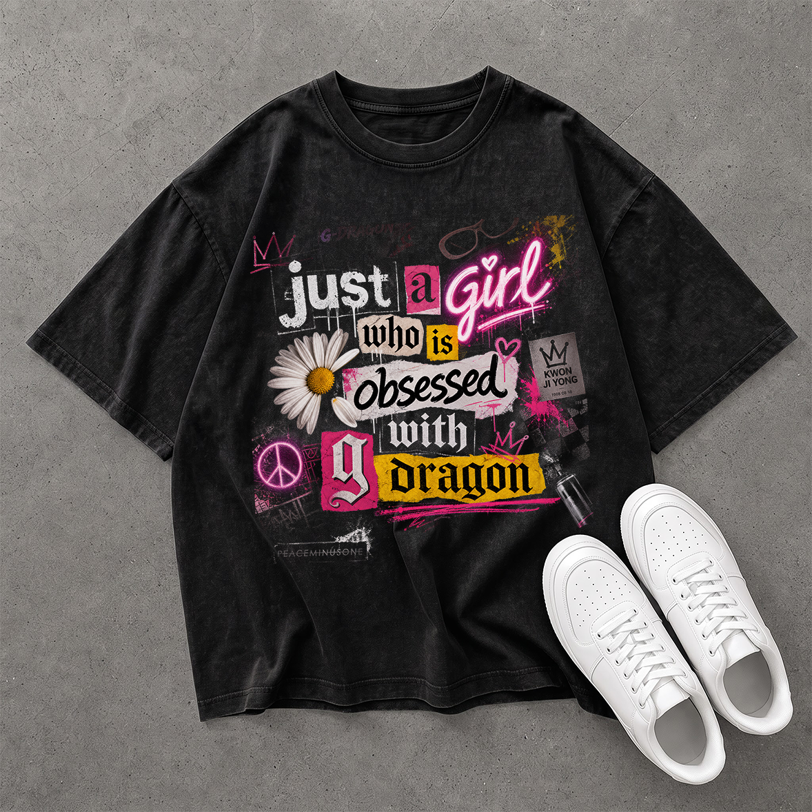 Áo G-Dragon Daisy In Hanoi 2026 - Tee Oversized - ảnh thứ 2