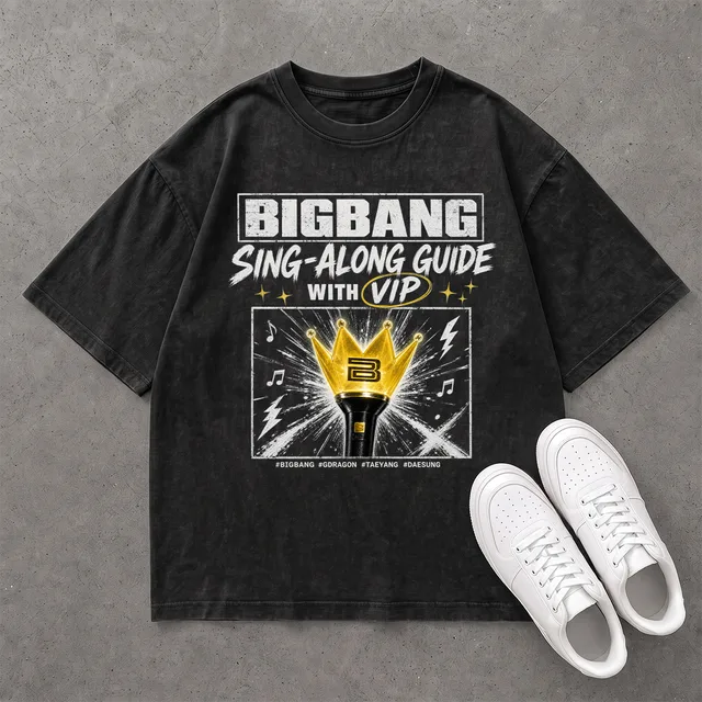 Áo BIGBANG Sing-Along VIP Tee Oversize