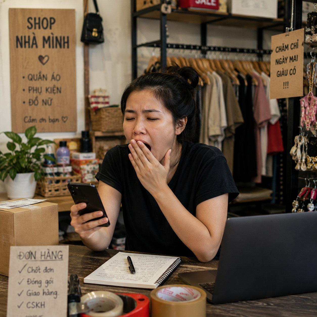 Chủ shop online