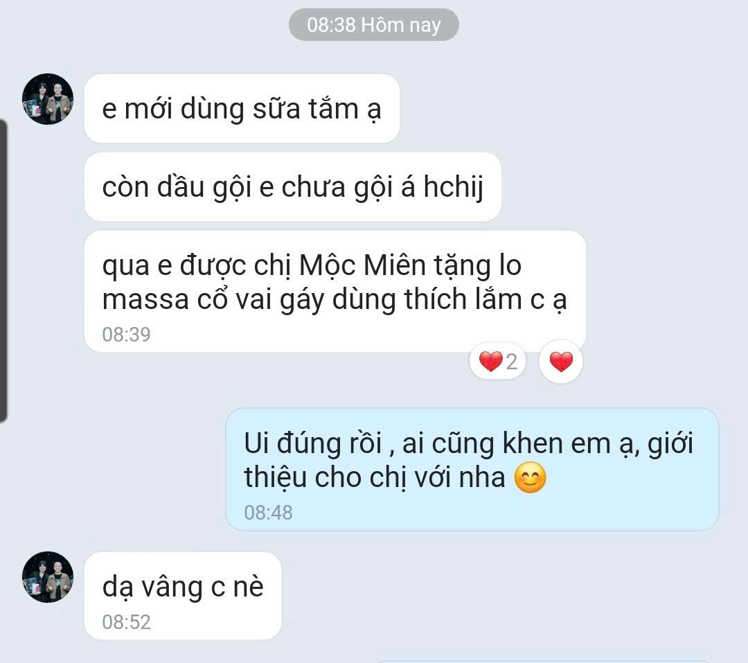 Phản hồi khách hàng Mộc Việt