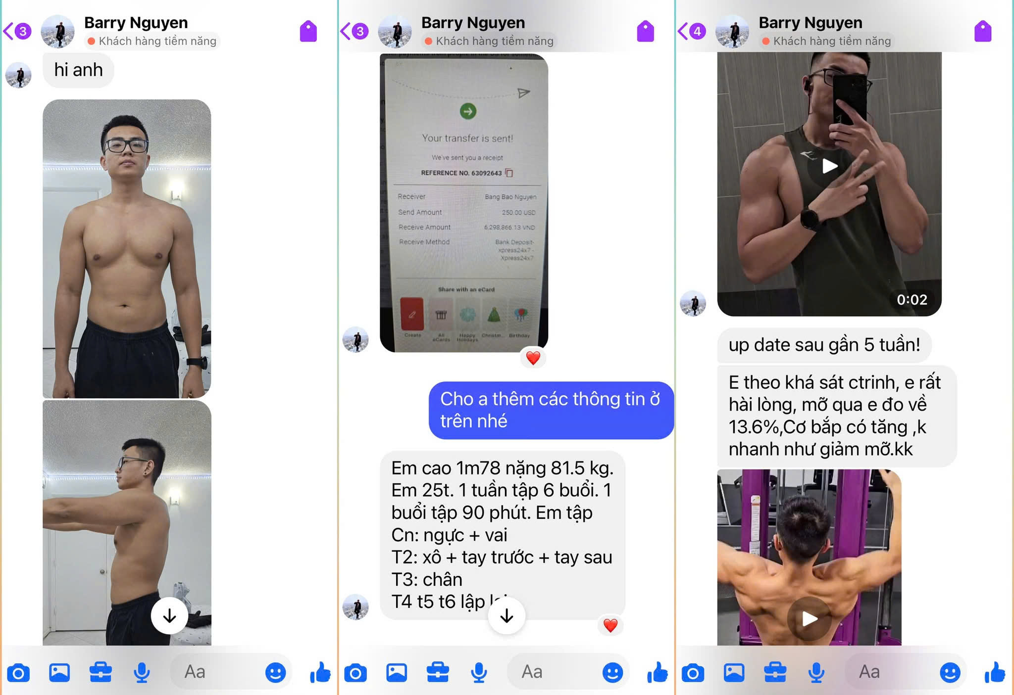 Feedback học viên Barry Nguyen - PT Online