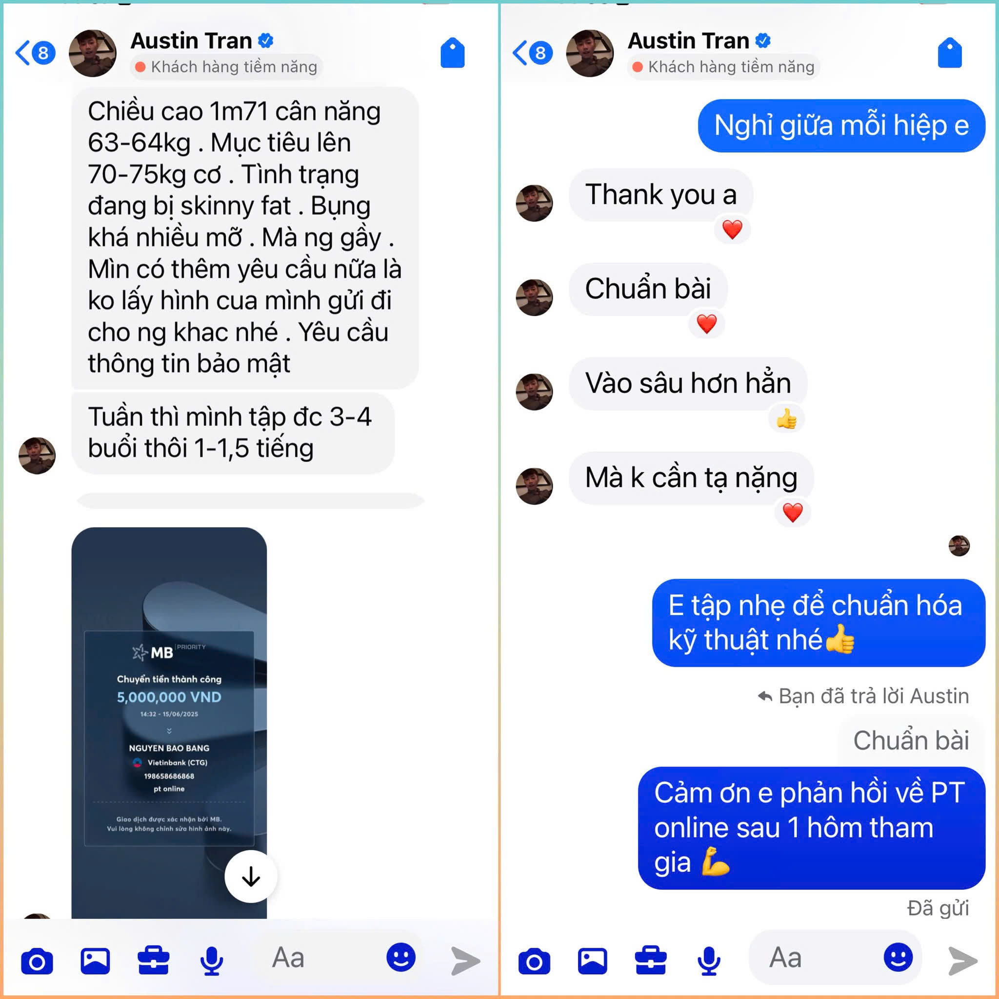 Feedback học viên Austin Tran - PT Online
