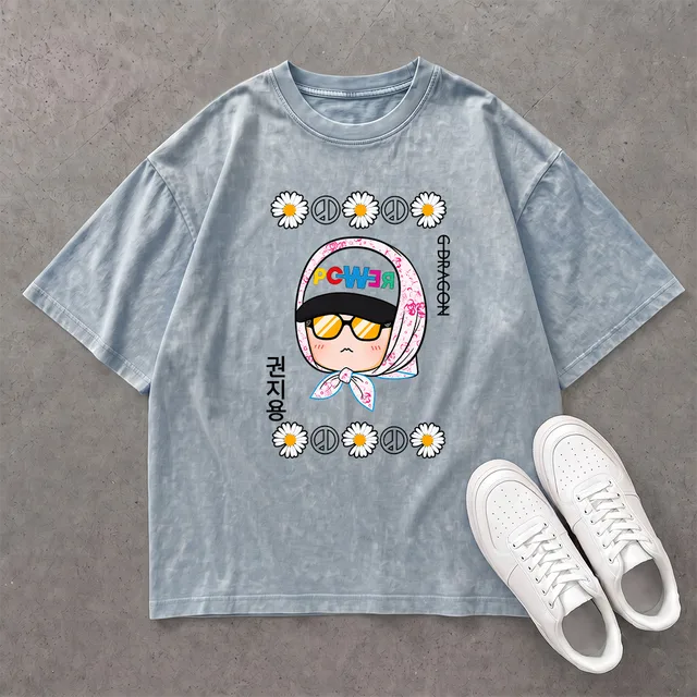Áo G-DRAGON Power Chibi - Tee Oversized