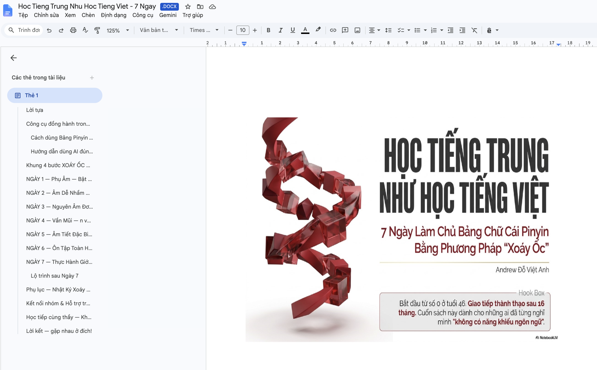 Ebook do học viên tự làm và đã bán được