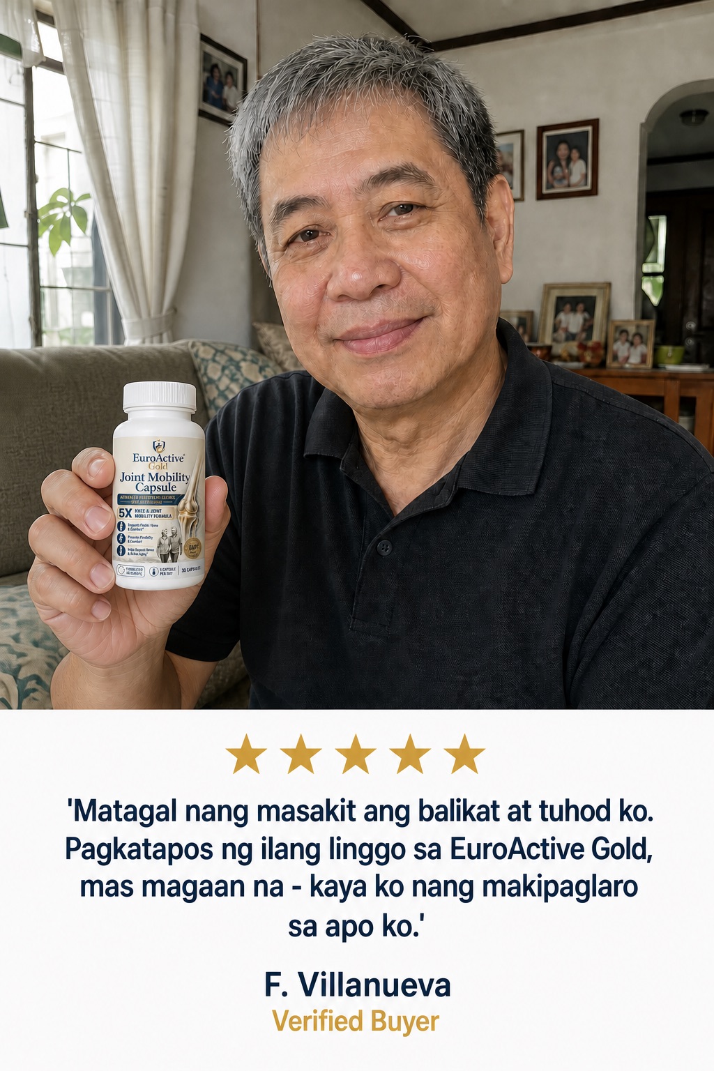 EuroActive verified buyer review